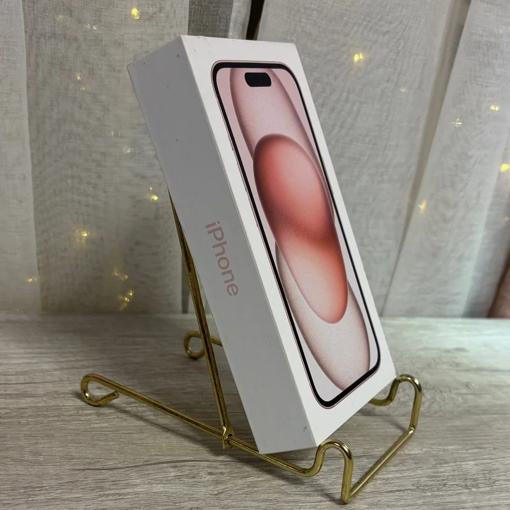 Box Only for Apple iPhone in Rose Gold